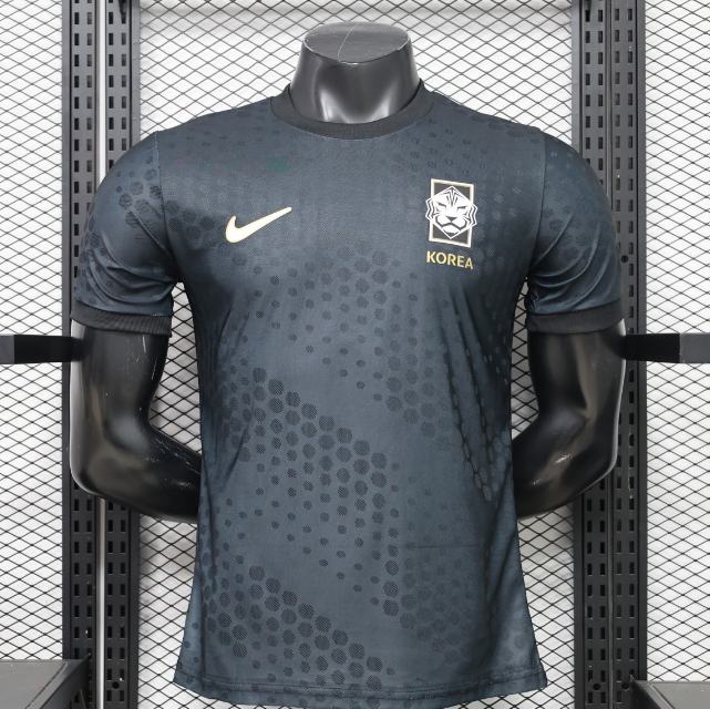 2026-27 Korea Black Special Soccer Jersey Shirt Player Version